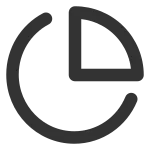 Pie Chart SVG Icon